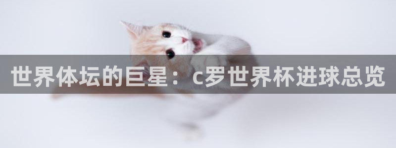 世界杯决赛预测:世界体坛的巨星:c罗世界杯进球总览